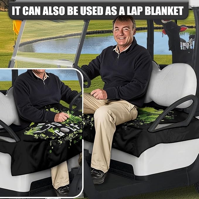 Golf Cart Seat Covers Universal Golf Cart Seat Cover Blanket Cushion Cover Sports Golf Cart Accessories