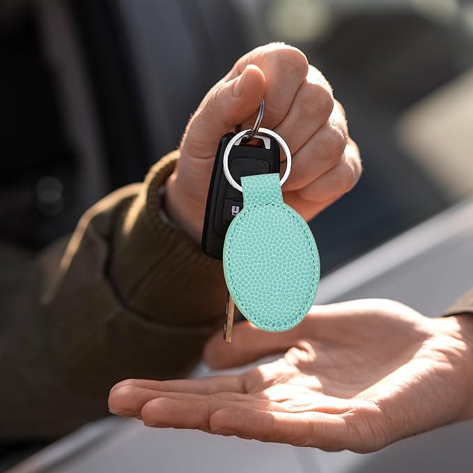 LaserGram Oval Keychain, Water Polo, Personalized Engraving Included