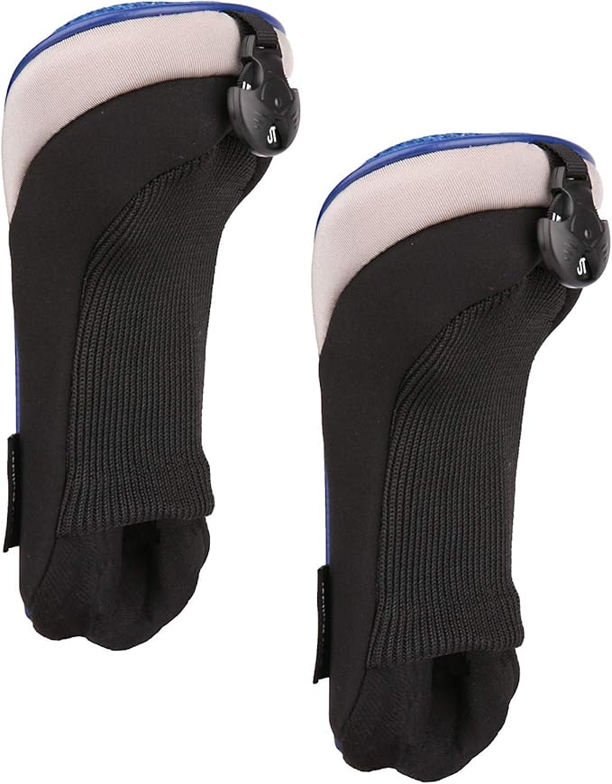 Golf Builder 2pcs/Set Golf Club Hybrid Head Covers Utility UT Cover with Interchangeable Number Tag