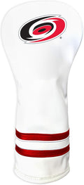 Team Golf NHL White Vintage Fairway Golf Club Headcover, Form Fitting Design, Retro Design & Superb Quality