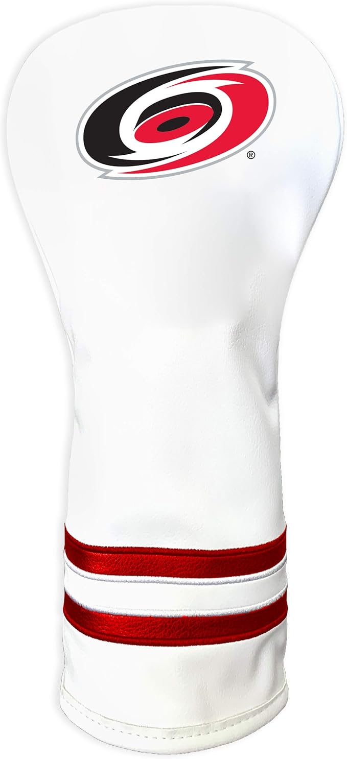 Team Golf NHL White Vintage Fairway Golf Club Headcover, Form Fitting Design, Retro Design & Superb Quality