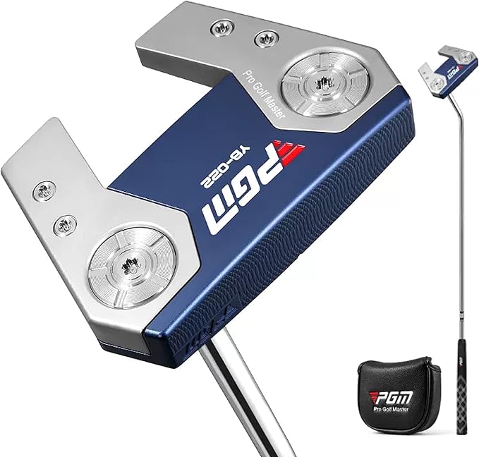 PGM Golf Putter, Aircraft-Grade Aluminum, Ultra-Low Center of Gravity, High Tolerance Putter