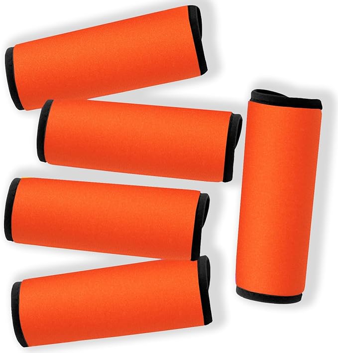 Neoprene Luggage Handle Wraps for Traveling Bright Color Luggage Identifiers|Handle Wraps|Handle Covers