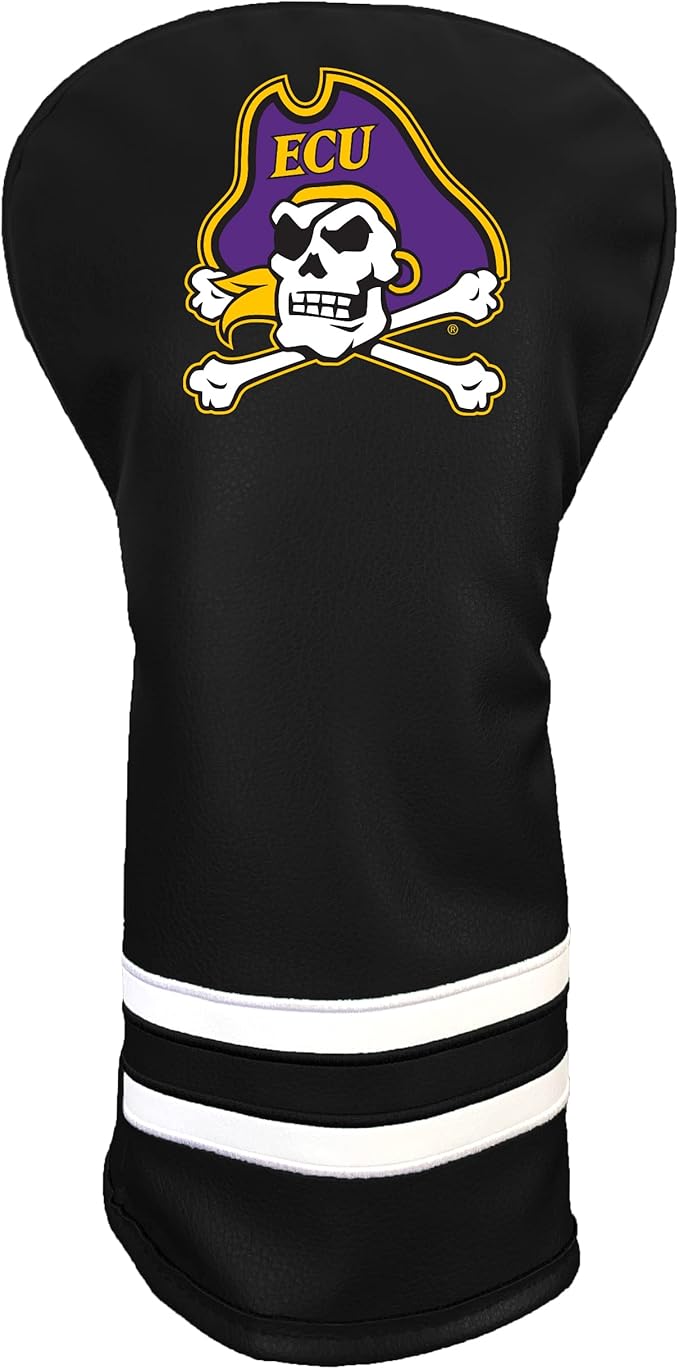Team Golf NCAA Vintage Driver Golf Club Headcover (Printed), Form Fitting Design, Retro Design with Fleece Lining for Extra Club Protection