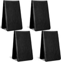 Honoson 4 Pcs Golf Scorecard Holder PU Leather Golf Yardage Book Cover Scorecard Book Score Holder Protector Gift Accessories, 4.3 x 7 Inches