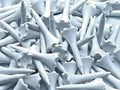 TRUESTRIKE Premium USA Golf Tees – 100-Pack Durable 3¼" / 2¾" Plastic Tees – Made in USA – Perfect Holiday Golf Gift