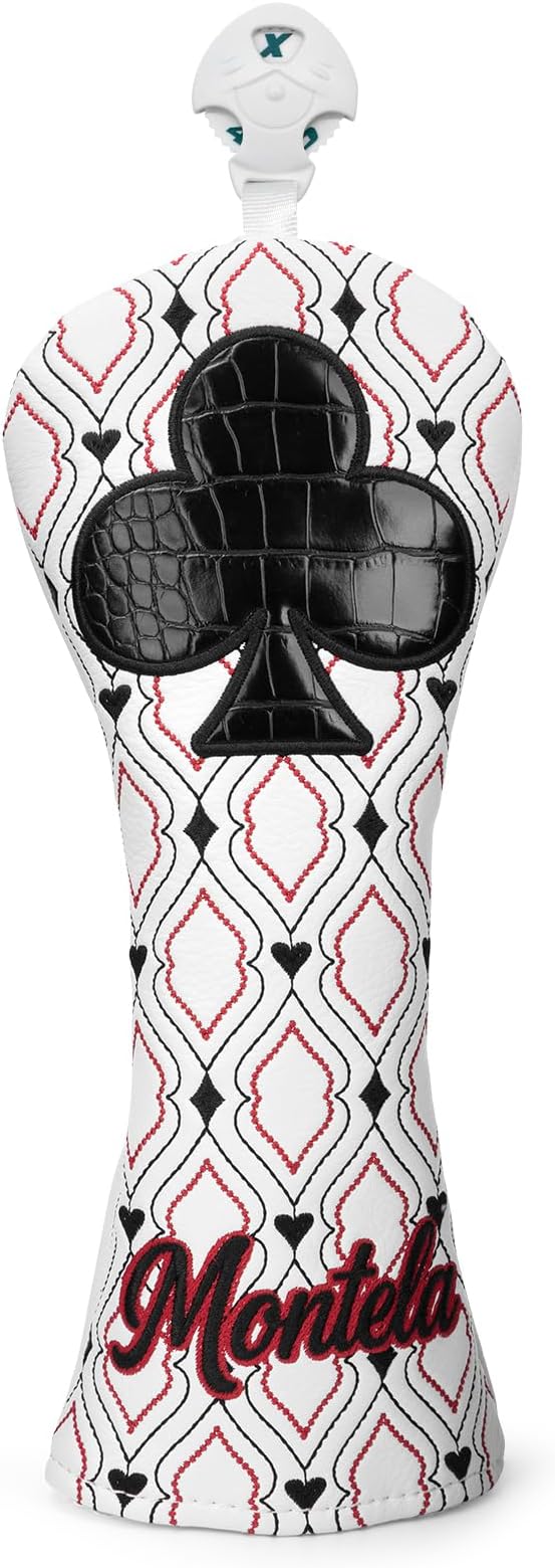 Golf Club Cover Poker Driver Headcover Fariway Wood Headcovers Hybrid Covers Leather Golf Head Cover for Most Brand