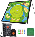 Golf Chipping Practice Game 78" x 78" Indoor Outdoor Games for Adult and Family Golf Training Set