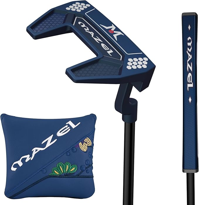 MAZEL Tour GS Men's Golf Putter,Right Handed,Golf Head Cover Included