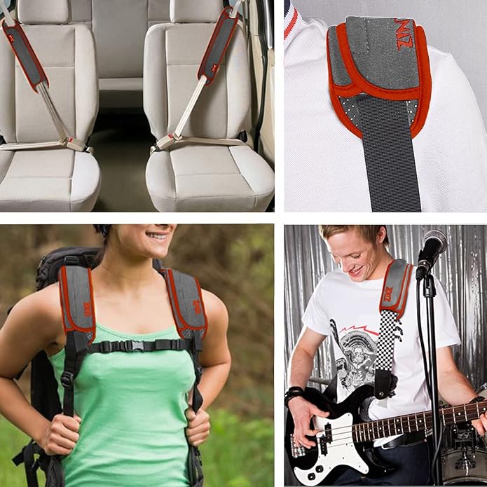 ZINZ Ultra Thick & Breathable Universal Shoulder Pad Cushion for Bag - Long & Comfort
