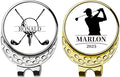 Personalized Golf Ball Marker with Photo Magnetic Hat Clip – Custom Logo/Text 1" Marker for Golfers, Gift for Men & Women, Golf Accessories Gift Set