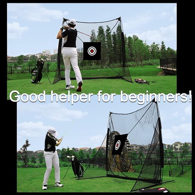 Golf Target Cloth 5' x 5' Golf Hitting Cloth Training Aids Practice Backstop Target for Driving Range Indoor Outdoor