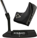 Pyramid Golf Putter for Improved Accuracy & Consistency – Gear Effect Grooves, High MOI, Precision Milled Face, Soft Feel Grip, Forgiveness on Mishits, Free Head Cover, Ideal for Inconsistent Stroke