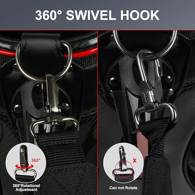 Golf Bag Shoulder Strap, Single Padded Adjustable Straps Universal Replacement