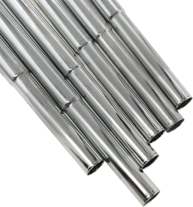 2 PCS Golf Club Extensions Steel Shaft 12.2Inch Golf Putter Shaft Extension for Iron/Wooden Golf Repair and Replacement of Equipment Parts