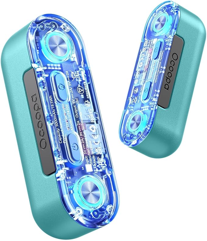 OCOOPA Hand Warmers Rechargeable 2 Pack, Magnetic Electric Handwarmer, 16 Hrs Warmth 4 Levels Heat Up to 145℉, USB-C Portable Charger 10000mAh, Raynauds, Golf, Tech Gifts for Men, Union UT2s(MagTwins)