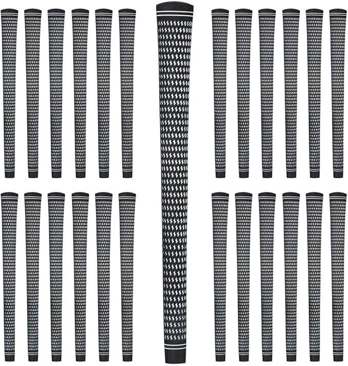 Karma Revolution 360 Golf Grips & Grip Kits, No Alignment Necessary, Easy Installation, Perfect for Adjustable Golf Clubs, Choose Single, 9, 13, 25 Packs or Golf Club Grip Kit