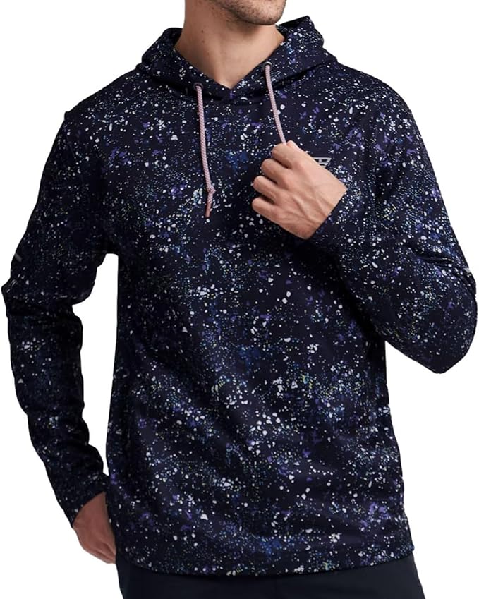 Hoodies for Men Golf Fleece Hooded Sweatshirts Dry Fit Athletic Lightweight Casual Midlayer Mens Hoodies Pullover