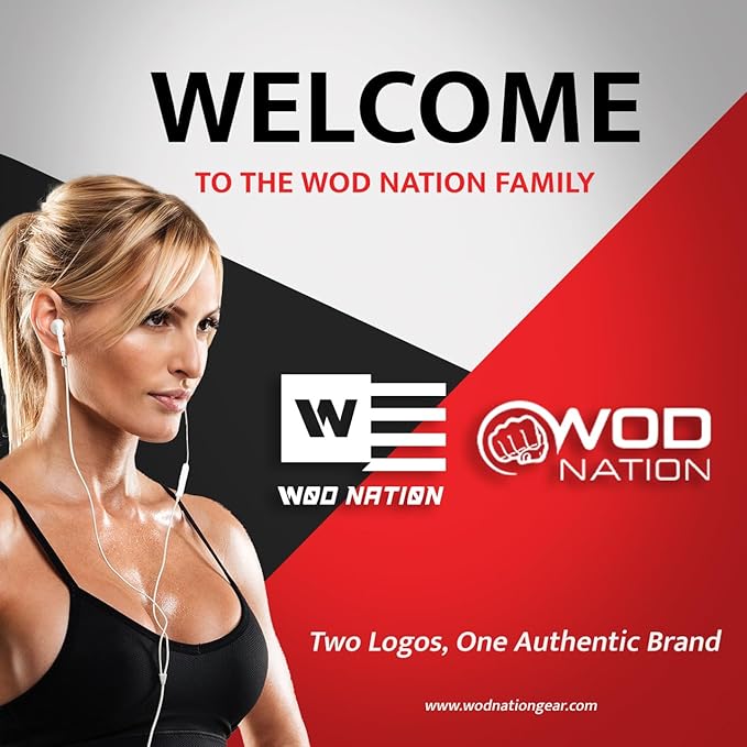 WOD Nation Muscle Floss Bands Recovery Band for Tack and Flossing Sore Muscles and Increasing Mobility : Stretch Band Includes Carrying Case