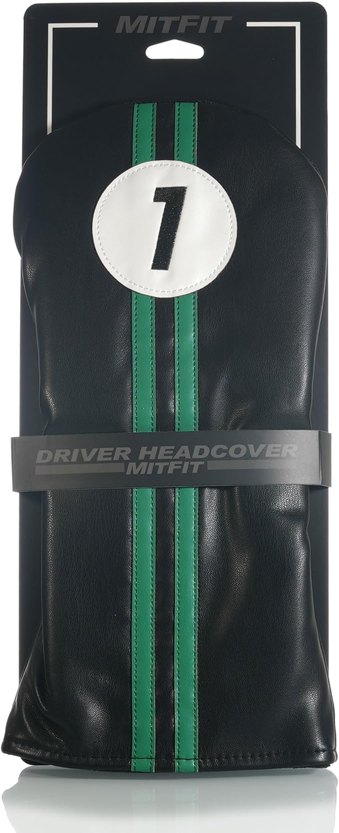Single Headcover, Easy Slip-On Easy-Off Golf Club Head Cover, Fleece Lined Interior, Water Resistant and Durable Shell, Individual Retail Pack