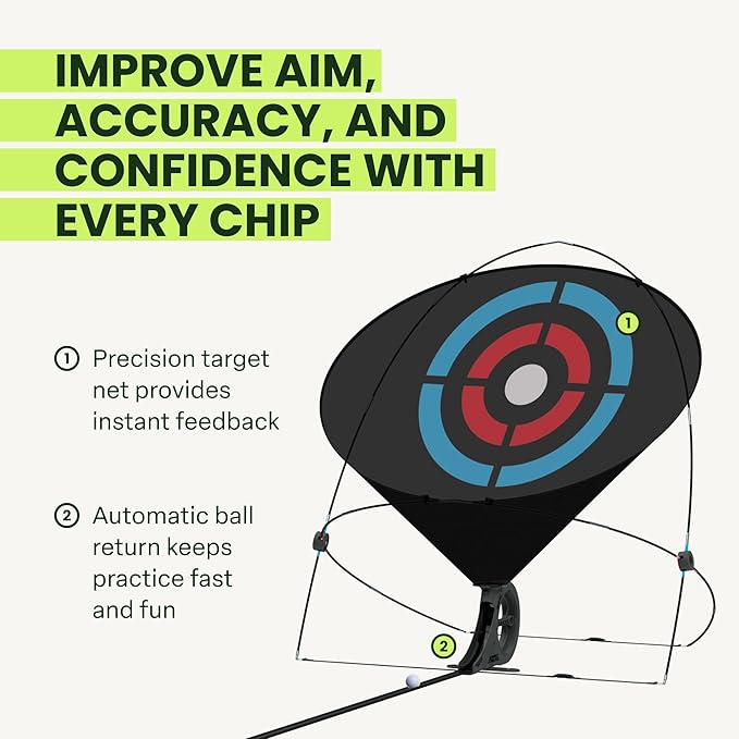 Perfect Practice Golf Putting Mat - Portable Putting Green, Indoor & Outdoor Practice, with Ball Return - Golf Training Aid for Home, Office, Backyard - Golfing Gifts for Men