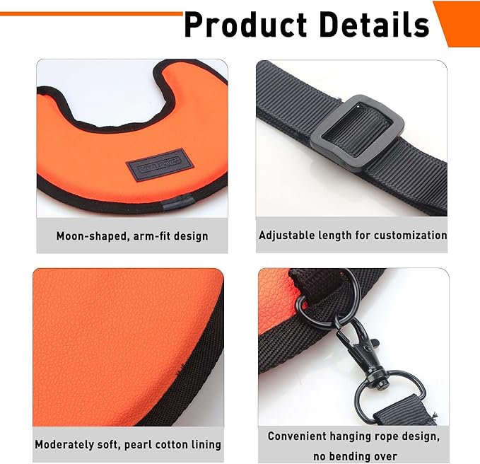 THE GOLFER STORE Golf Swing Trainer Aid Golf Swing Trainer, Portable Golf Training Aid Golf Posture Corrector Amend Chicken Wing for Beginners