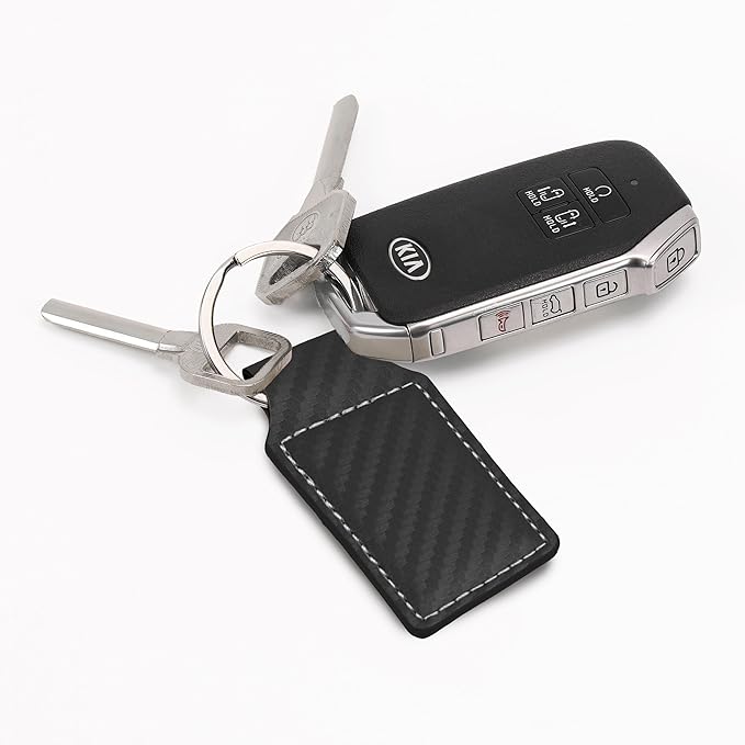 LaserGram Rectangle Keychain, Golfer Golfing, Personalized Engraving Included