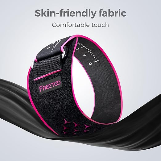 FREETOO Lateral Epicondylitis Elbow Brace for Women for Tennis Elbow, Adjustable Golfers Elbow Strap Band with Gel Pad, Forearm Strap Band for Tennis Elbow Pain Relief, Tendonitis Pink L/XL