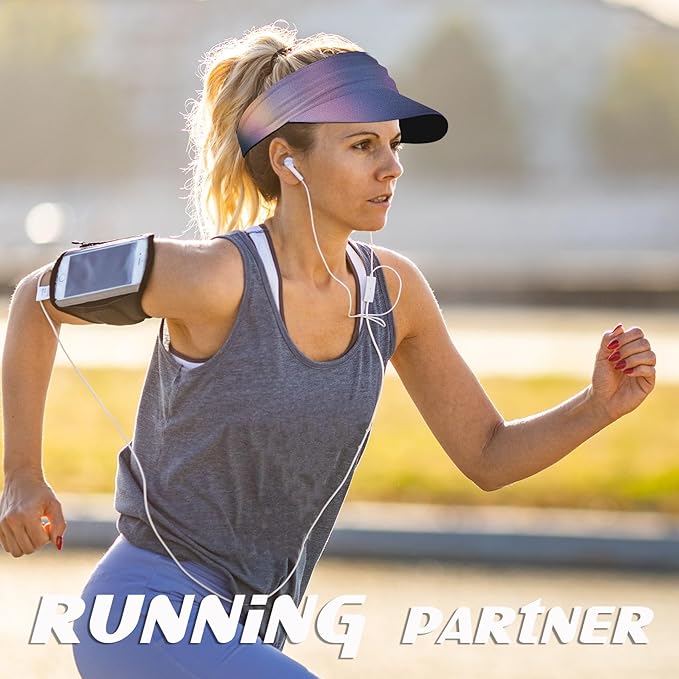 Sun Visor Hat Men Women for Sun Protection Running Fishing Tennis Golf