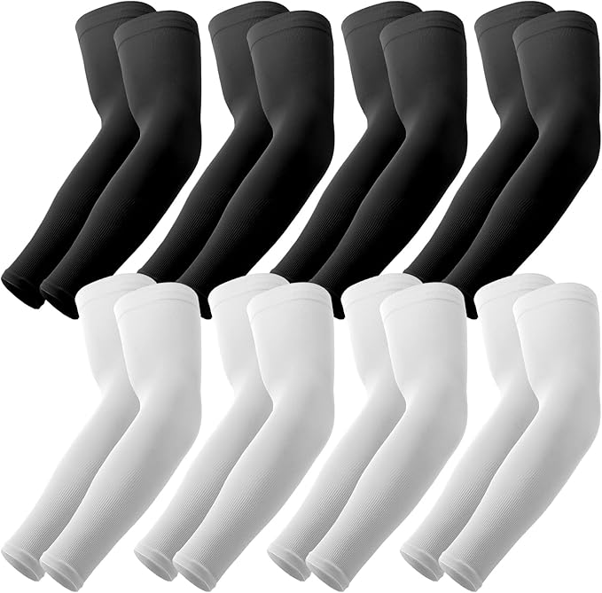 YESLIFE UV Sun Protection Arm Sleeves for Men & Women, UPF 50 Cooling Sports Sleeve