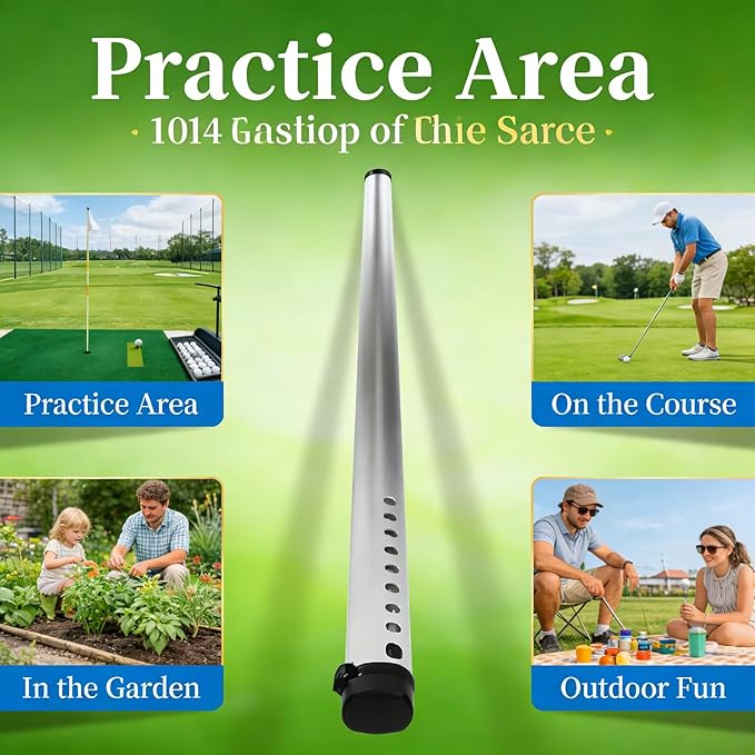 Golf Ball Retriever Tube Aluminium Alloy for 23PCS Balls, Golf Ball Picker with Comfortable Grip - Durable Material, Easy Ball Collection for Outdoor Practice