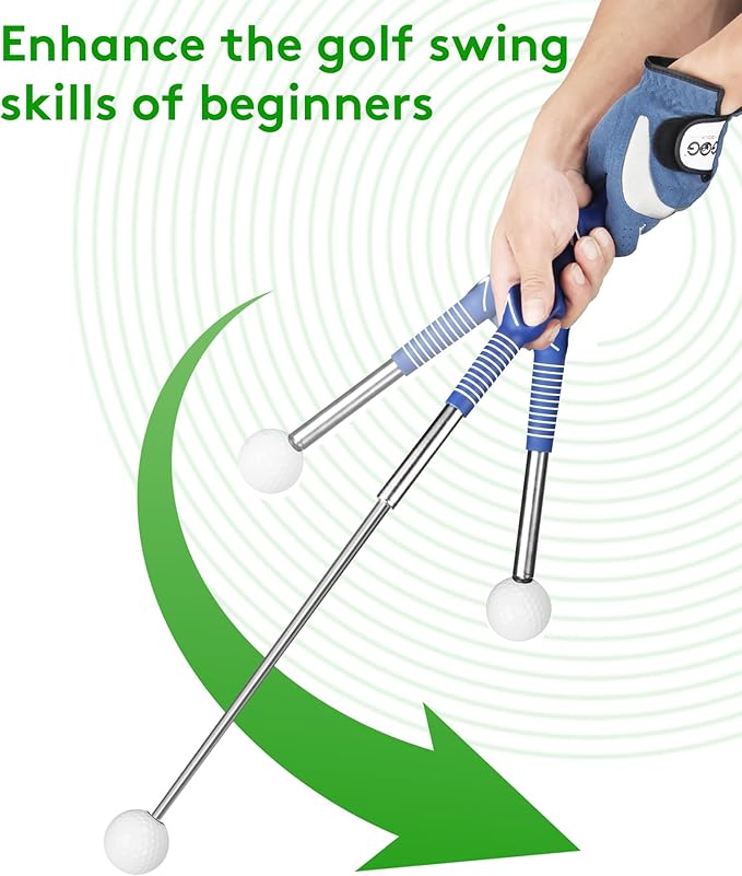Golf Swing Trainer - Superior Golf Training Aid, Unmatched Grip Trainer, Ideal for Golf Practice & Training