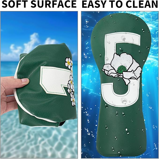 Premium Golf Club Head Cover - Fits Most Clubs, Heavy-Duty Construction, Protects Against Scratches and Damage, Specifically Designed for Hybrid and Fairway Woods.