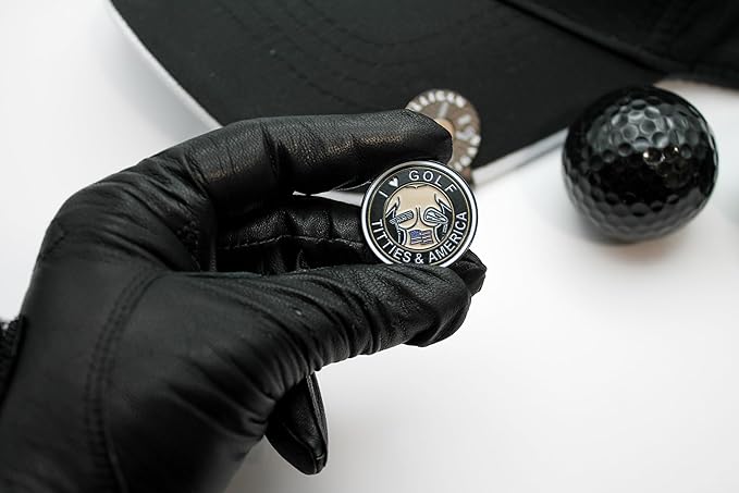 Funny Golf Ball Marker + Premium Magnetic Hat Clip | Unique Gift for Men & Women Golfers | Hilarious Golf Accessory for Any Golfer | NEW Designs!