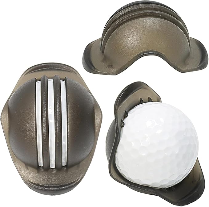 2Pcs Red and Black Golf Ball Line Marker Golf Ball Line Drawing Marker Line Template Liner Drawing Marking Alignment Putting Tool Golf Ball Line Liner Alignment Putting Tool Golf Ball Line Marker Tool