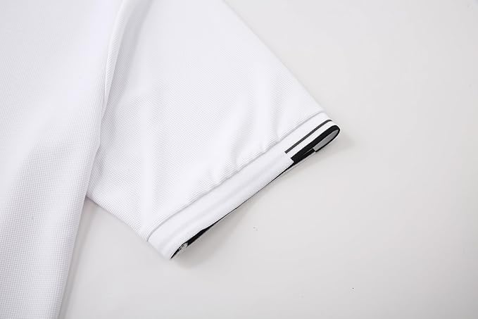 Alex Vando Mens Golf Shirt Moisture Wicking Performance & Polished Style Polo Shirts for Men