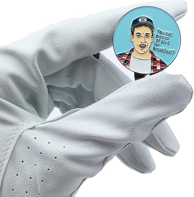 Golf Ball Marker with Magnetic Hat Clip - Funny Golf Gift