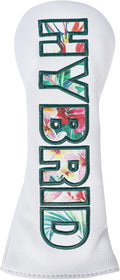 Golf Club Head Covers - Premium Leather Driver, 3 & 5 Fairway Wood, Hybrid Headcovers, Putter Covers for Blade and Mallet, and Alignment Stick Covers