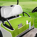 Golf Cart Seat Cover, Universal Bench Seat Cover with Storage Pockets, Non-Slip Seat Protector for Golf Cart, Fits EZGO Club Car Yamaha, Easy Install