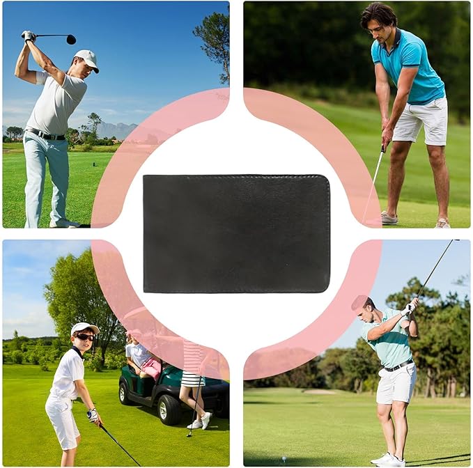 Golf Card Holder - Portable Score Display,Golf Card Holder Notebook | for Practice Training Indoor Home Backyard Sports Club Recreation Competition Entertainment Simulation