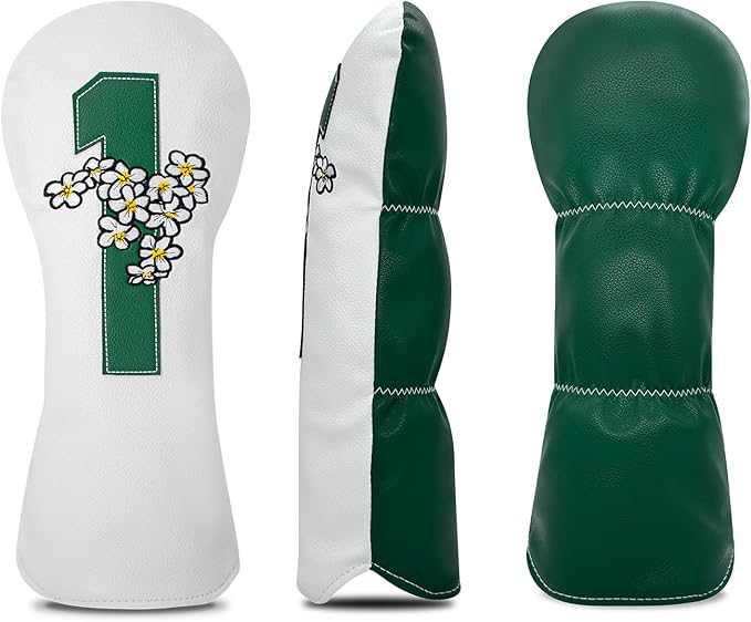 Premium Golf Club Head Cover - Fits Most Clubs, Heavy-Duty Construction, Protects Against Scratches and Damage, Specifically Designed for Hybrid and Fairway Woods.
