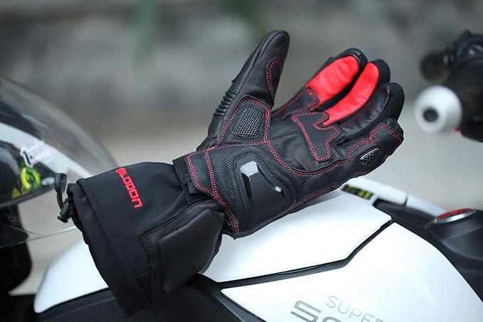Smilodon Heated Gloves, Unisex Rechargeable Battery Powered Electric Heating Glove