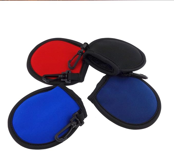 4 Pack Portable Pocket Golf Ball Washer Golf Ball Cleaner Pouch
