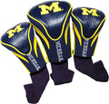 Team Golf NCAA Numbered 1, 3, & X, Fits Oversized Drivers, Utility, Rescue & Fairway Clubs, Velour Lined for Extra Club Protection