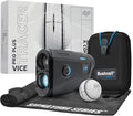 Bushnell Golf Tour V6 Shift Laser Rangefinder with Vice Balls | Slope Compensation, PinSeeker, Magnetic Mount, 1300 YD Range, 6X Magnification | Signature Series Golf Towel