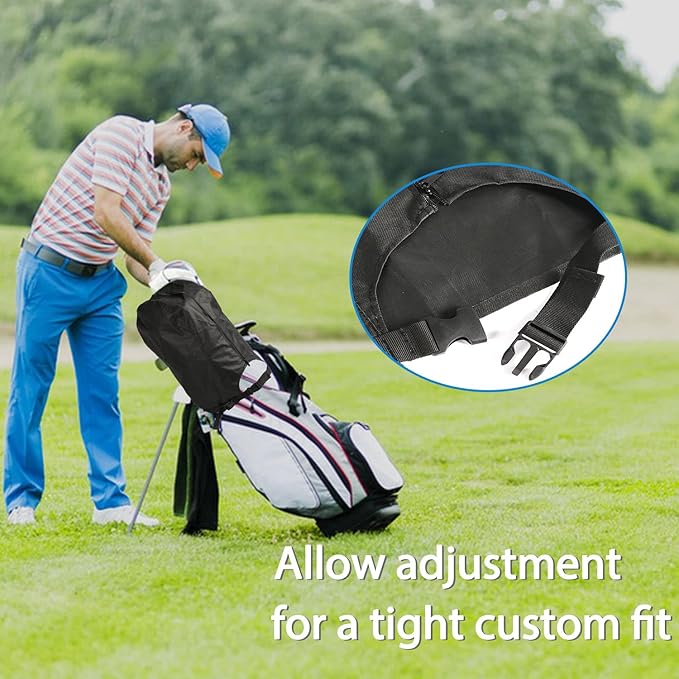 Golf Bag Rain Cover - Waterproof Golf Bag Cover Hood for Men Women,for Stand Bags & Carry Cart