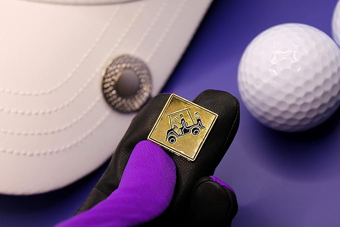 Mulligan Hooligan Golf Ball Marker + Magnetic Hat Clip, Funny and Unique Golf Gift, Premium Quality, The Perfect for Your Favorite Golfer, Golf Accessories for Any Occasions