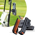 Golf Cart Phone Holder, Universal Phone Mount for Golf Carts, Quick 1s Lock & Release, Fits iPhone Samsung Android, Clamp-On Holder for Yamaha Club Car EZGO, Durable Golf Cart Accessories