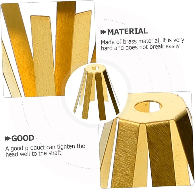 Tofficu Golf Fitting Brass Golf Shims Golf Replacement Parts Golf Fitting Tools