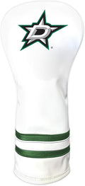 Team Golf NHL White Vintage Fairway Golf Club Headcover, Form Fitting Design, Retro Design & Superb Quality